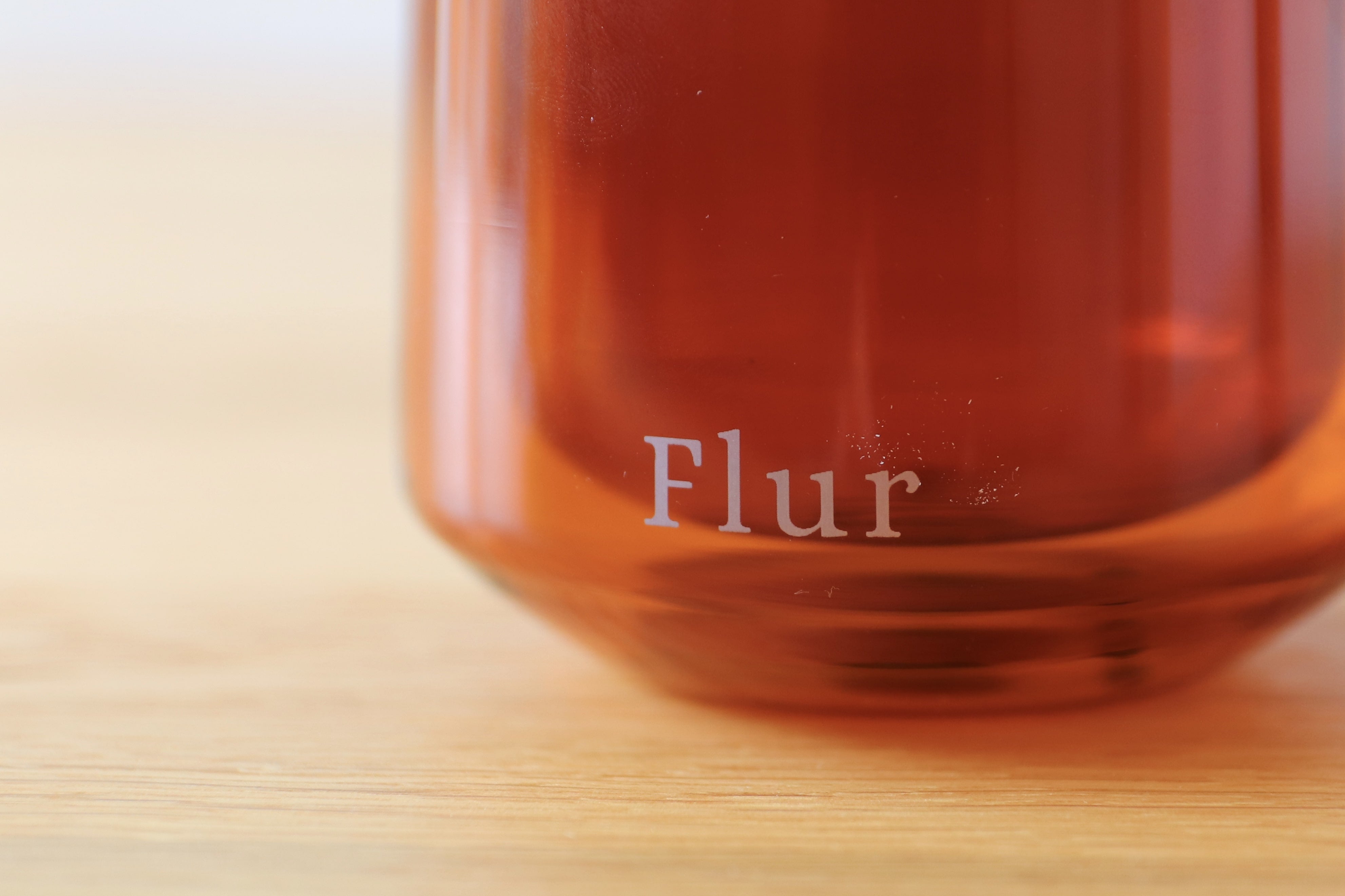 Lets try my new cup from flur glassware #teatime #coffee #espresso