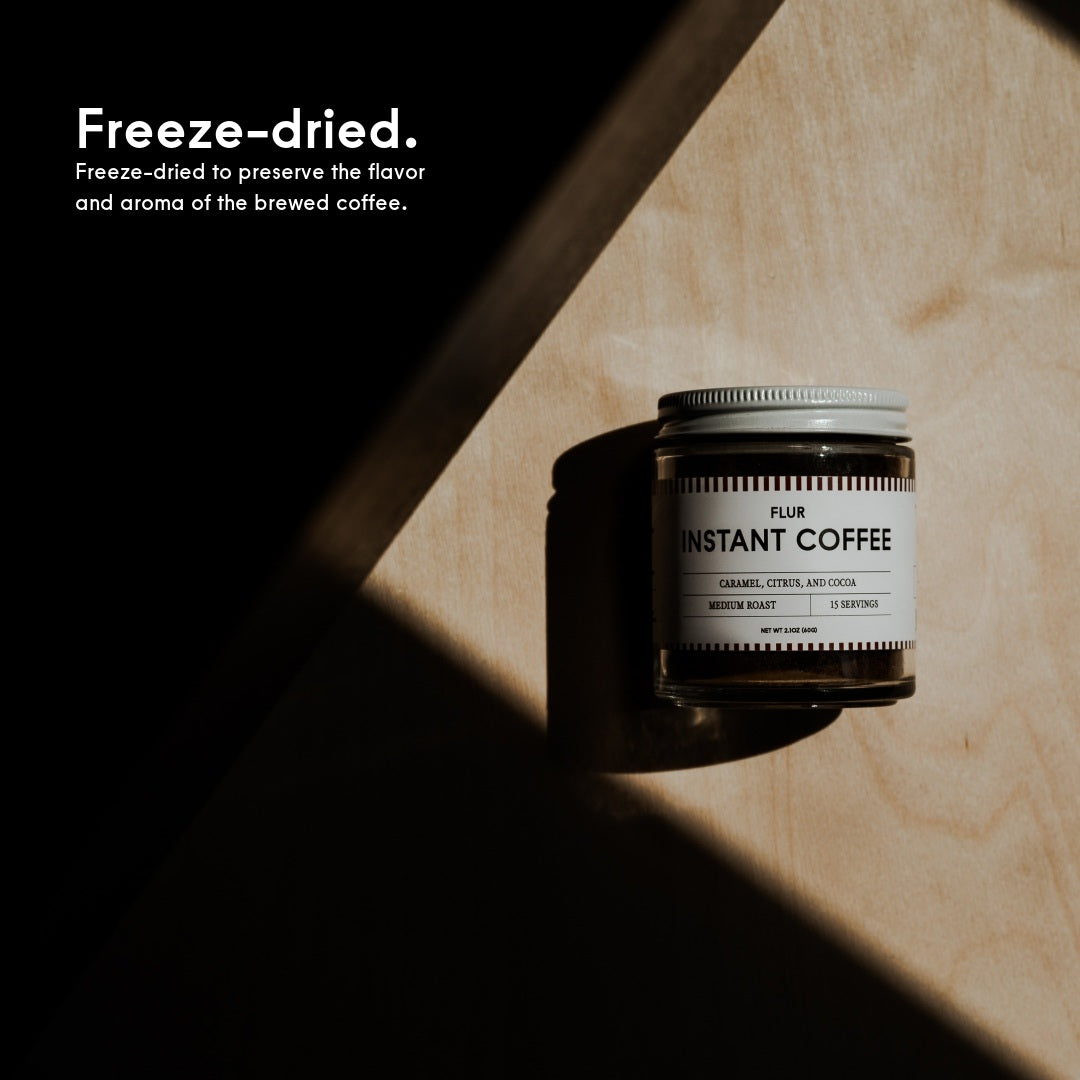 Freeze-dried to preserve flavor and aroma