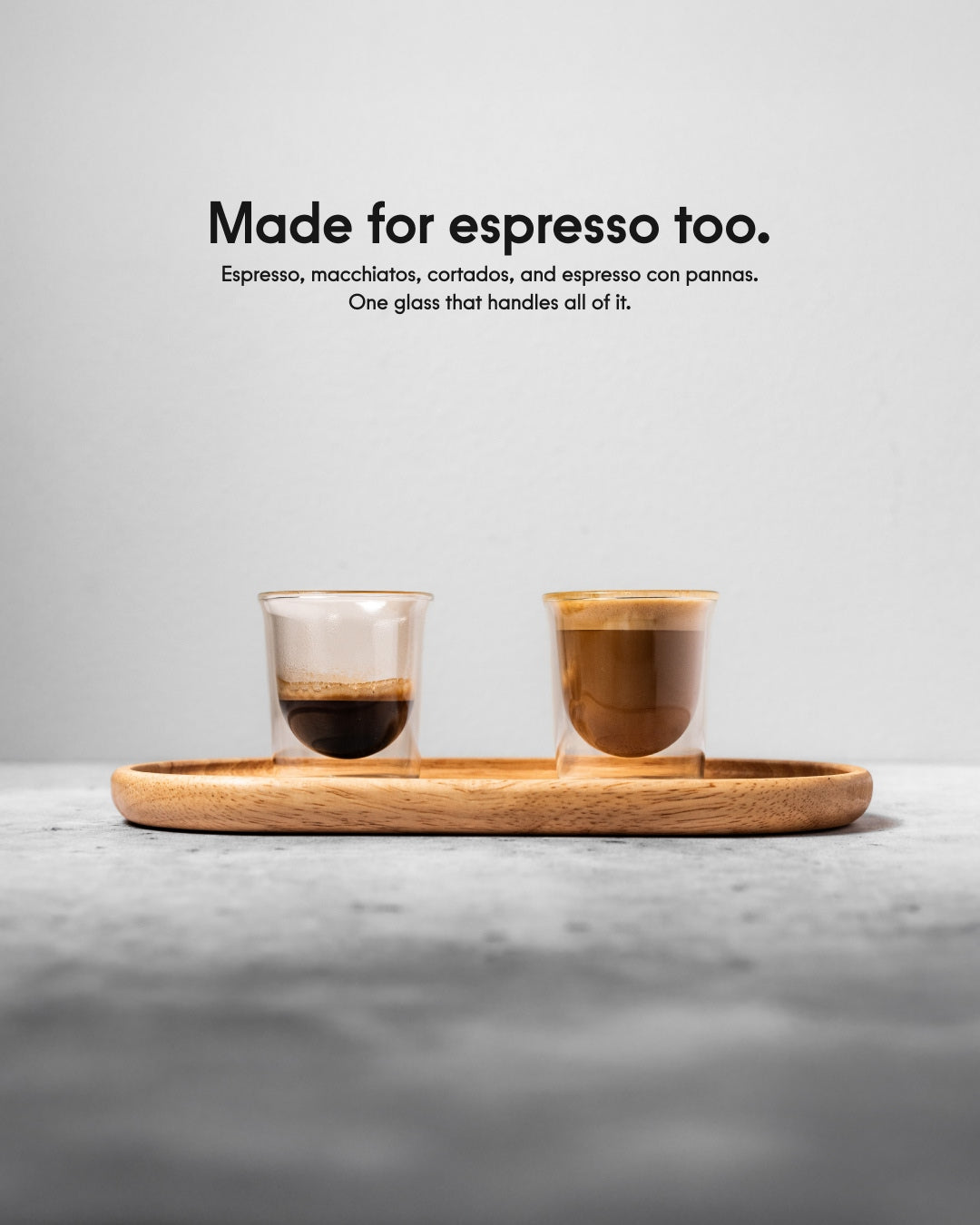 FLUR Cortado Glasses