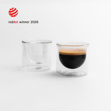 FLUR Espresso Glasses Clear