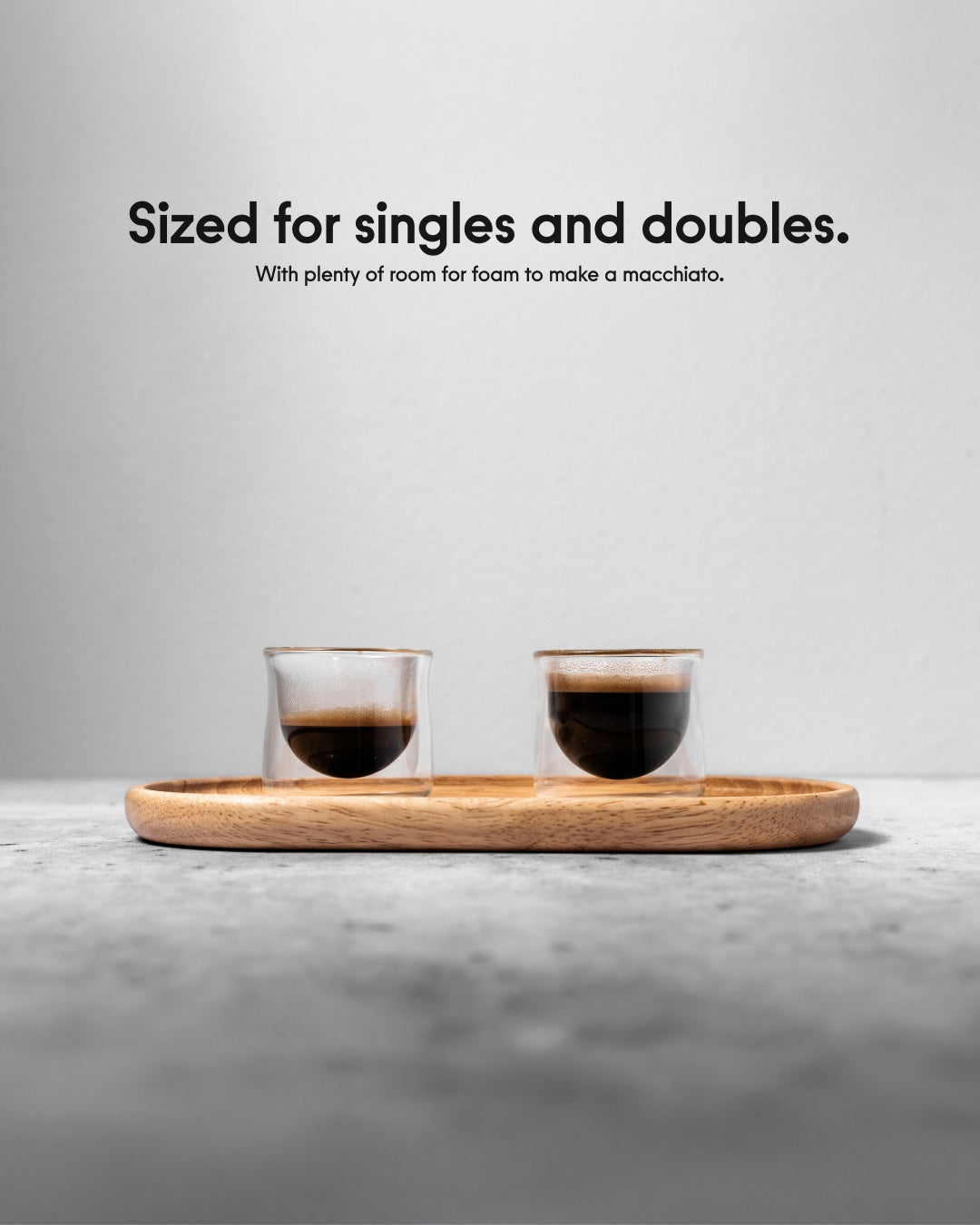 FLUR Espresso Glasses