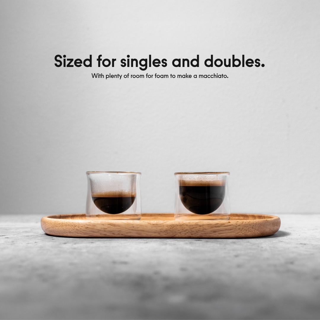 FLUR Espresso Glasses