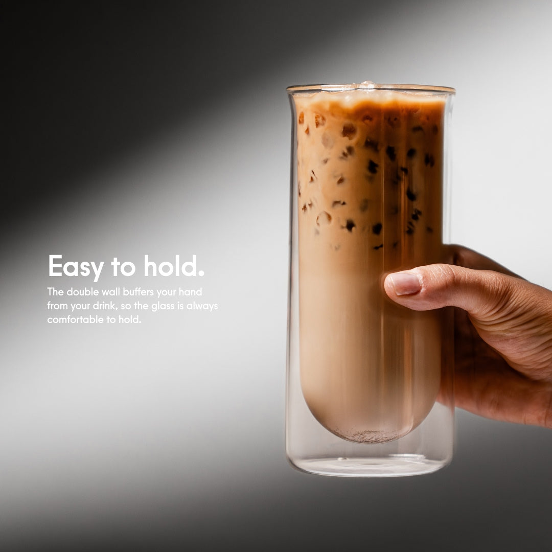 FLUR Iced Coffee Glasses