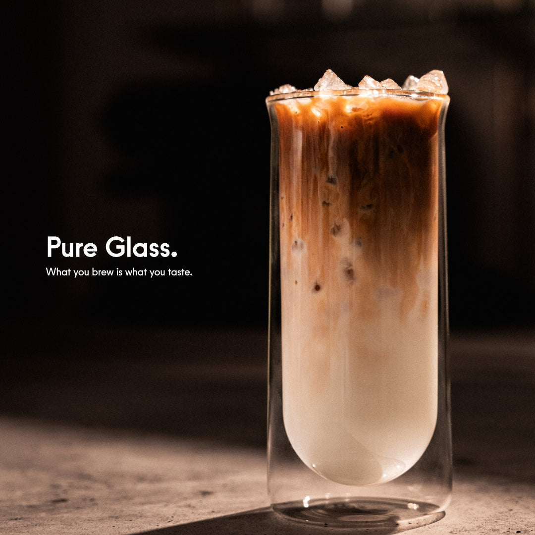 FLUR Iced Coffee Glasses