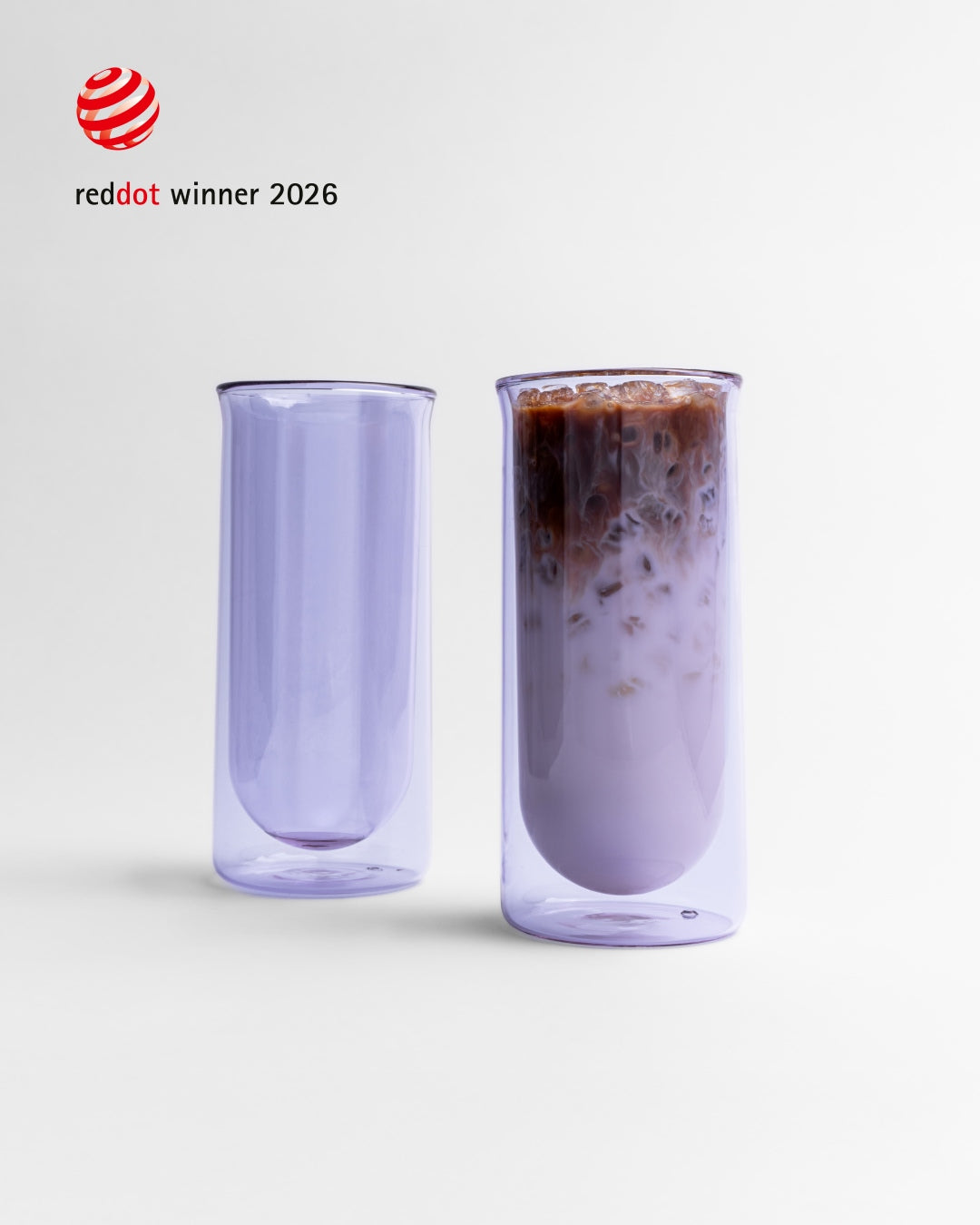 FLUR Iced Coffee Glasses