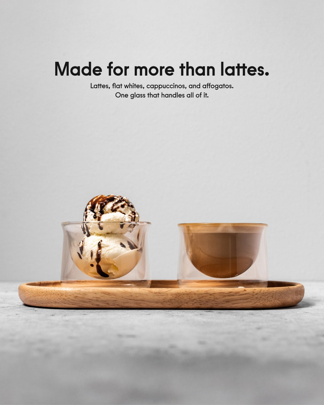 FLUR Latte Glasses