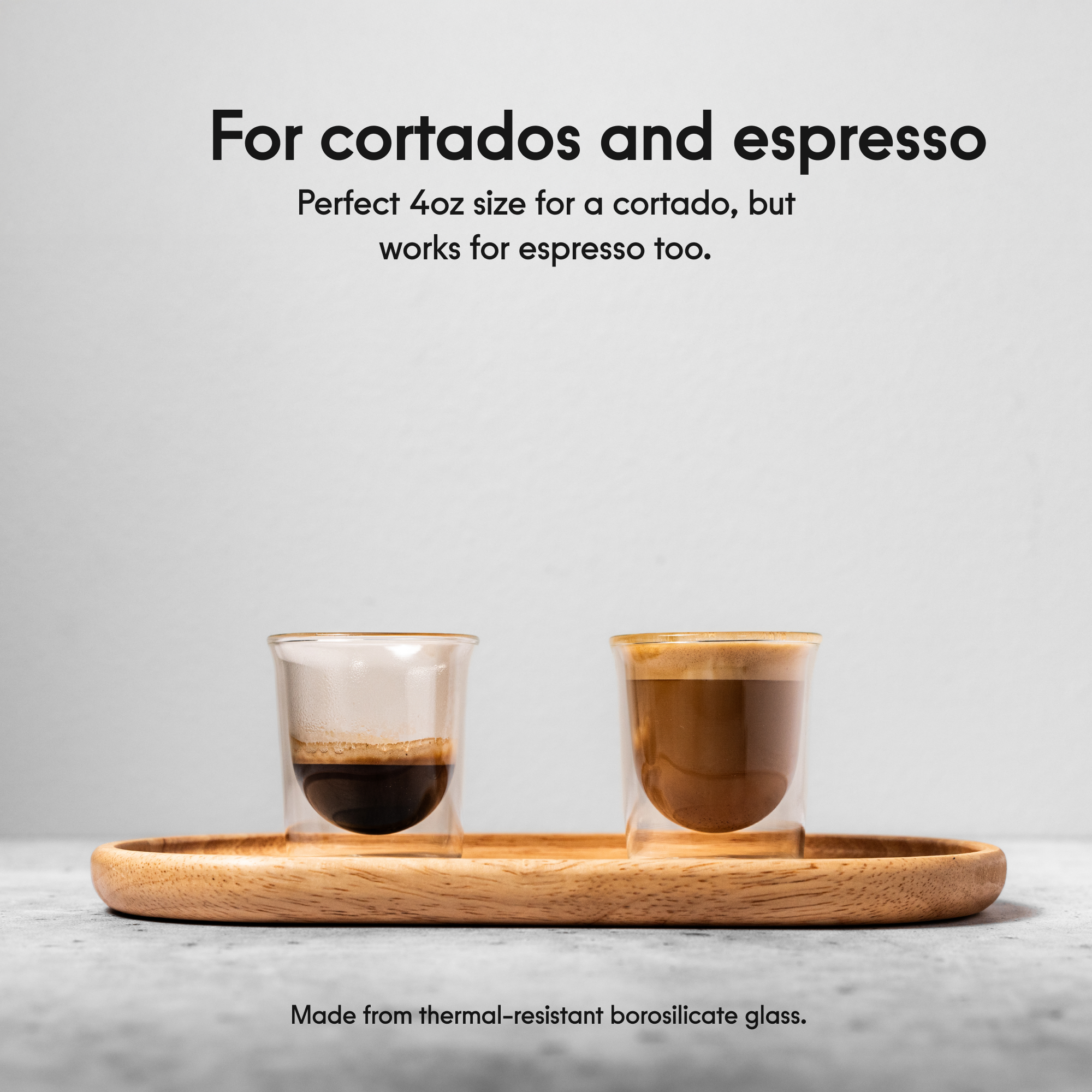 FLUR Cortado Glasses