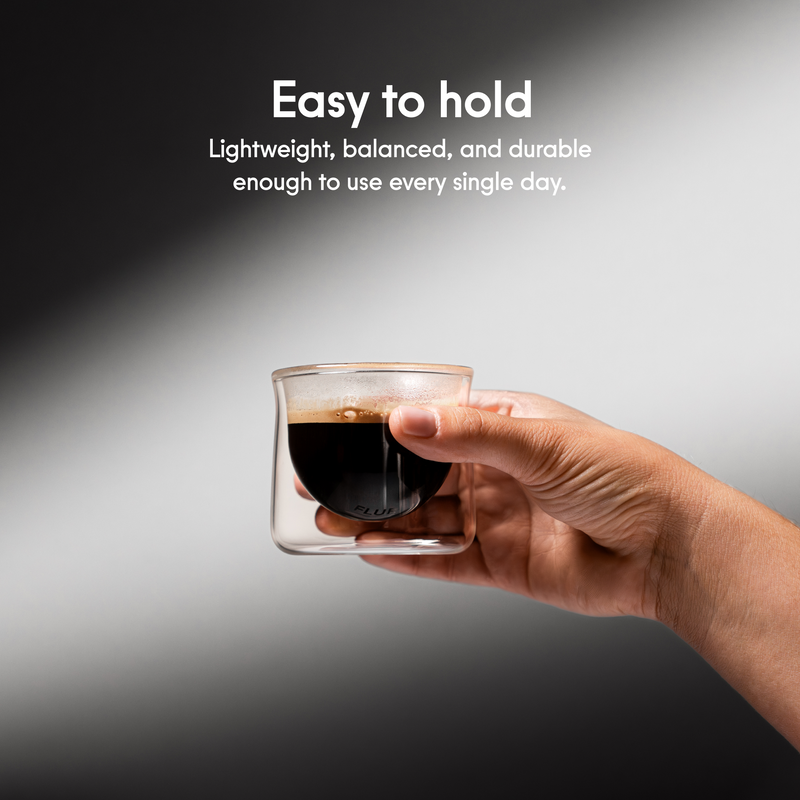 FLUR Espresso Glasses