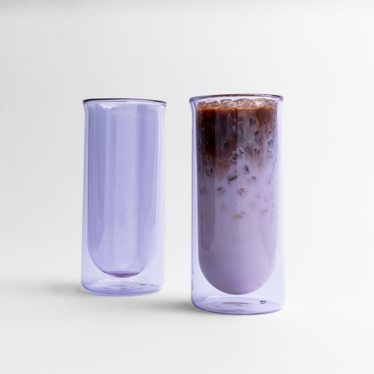 FLUR Iced Coffee Glasses