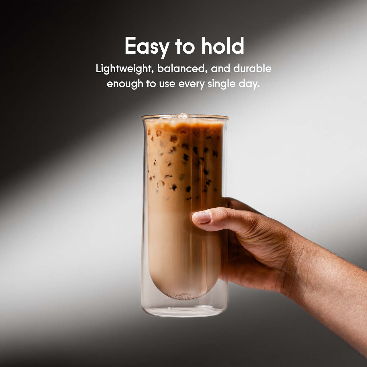 FLUR Iced Coffee Glasses