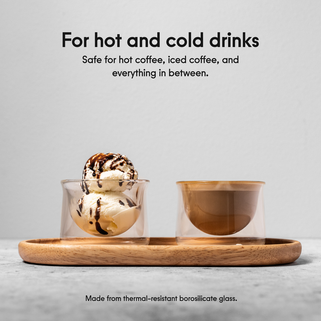 FLUR Latte Glasses