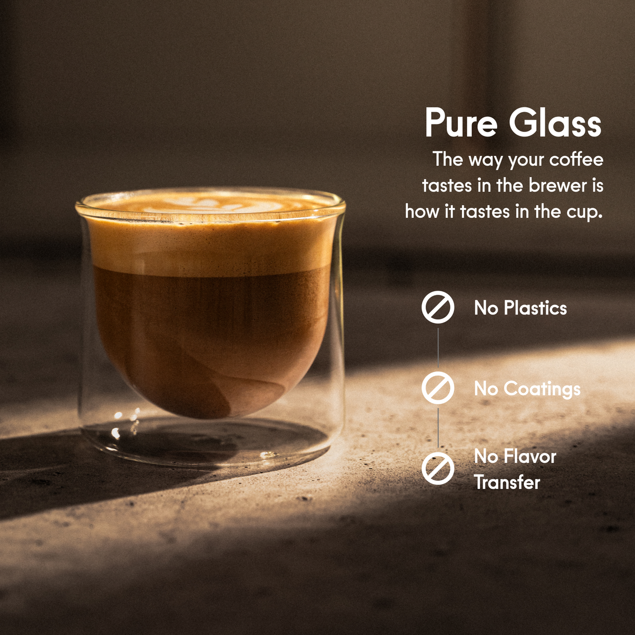 FLUR Latte XL Glasses