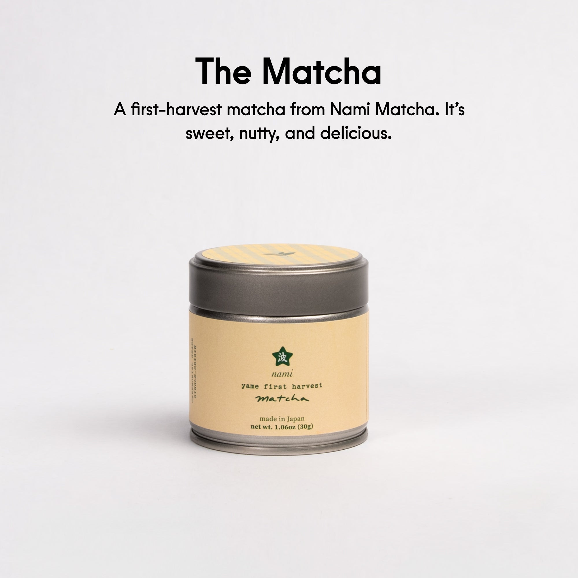 FLUR x Nami Matcha Set