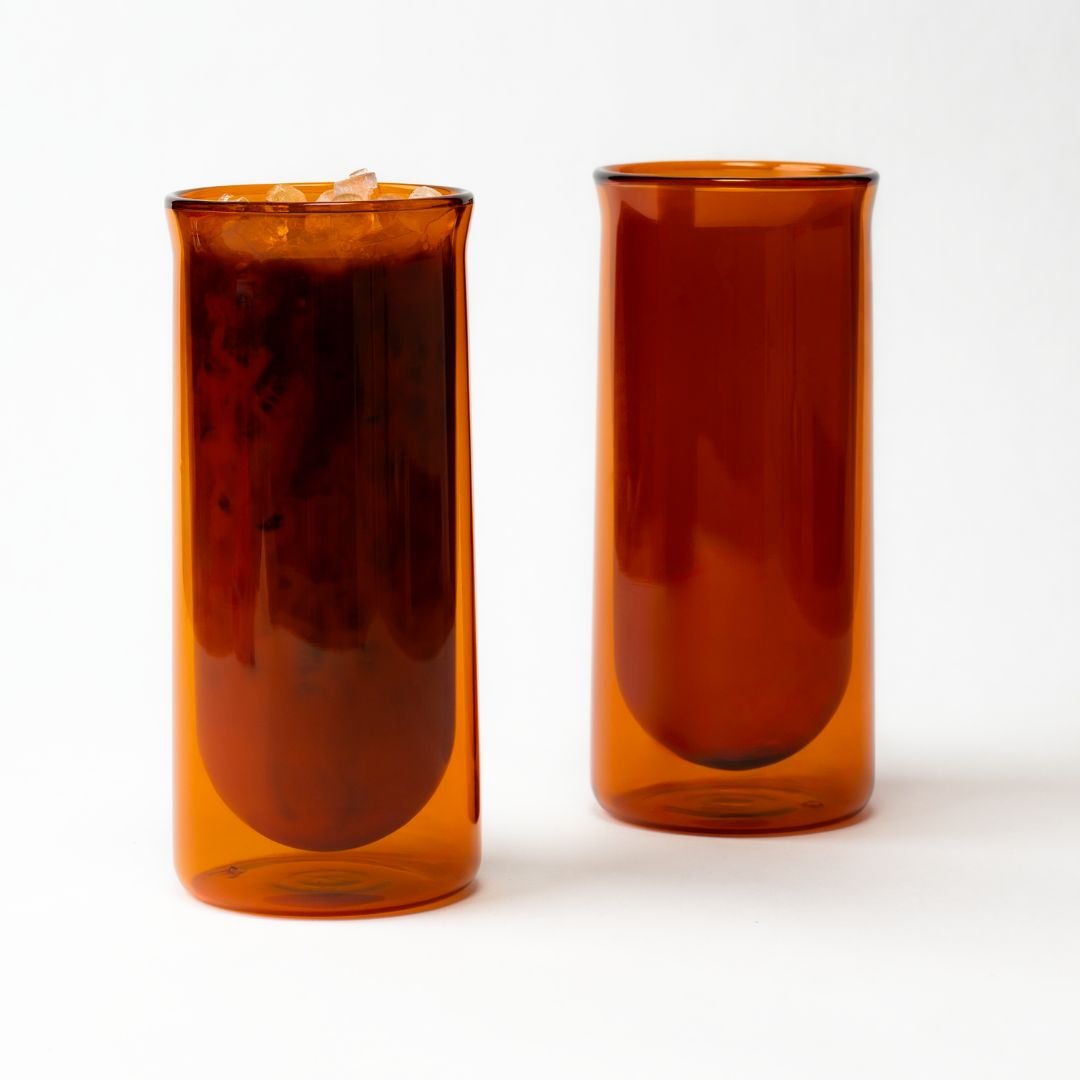 FLUR Iced Coffee Glasses