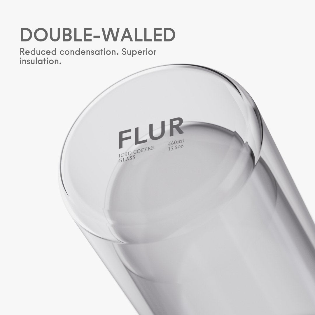 FLUR Iced Glass - Set of 2