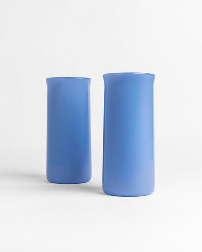 Iced Coffee Glasses Periwinkle
