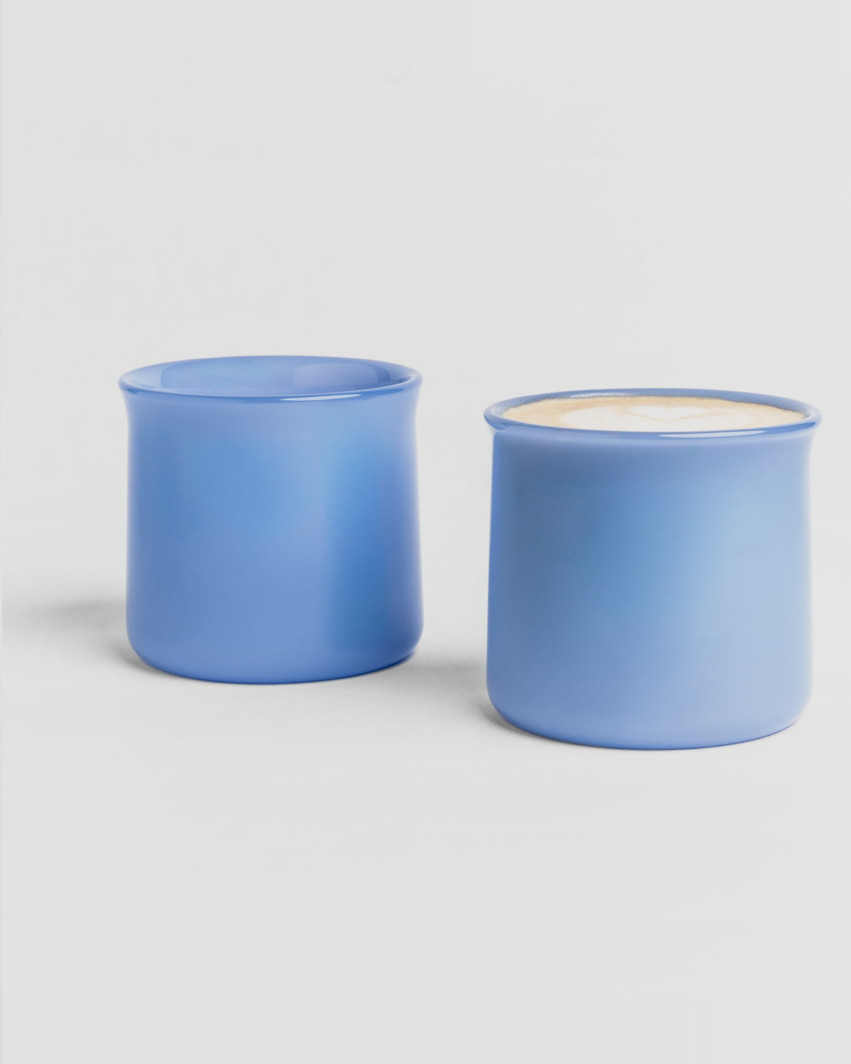 Periwinkle Latte XL Glasses