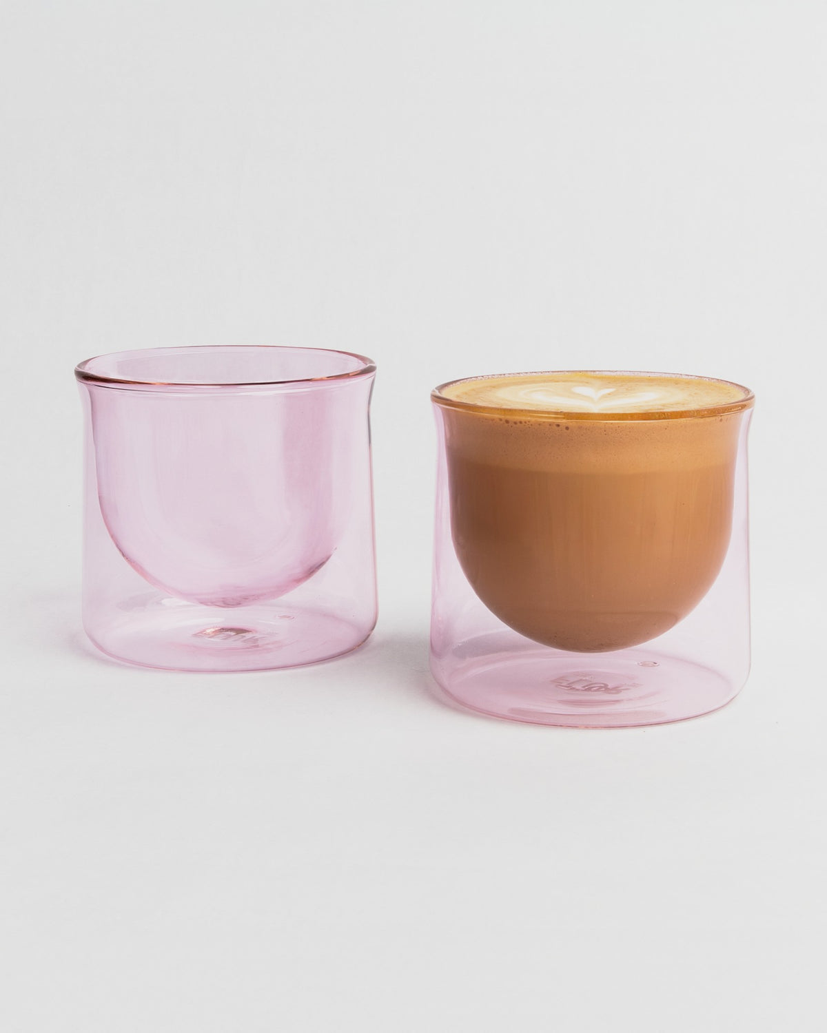 Pink Latte XL Glasses